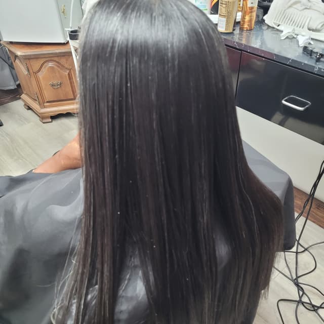 Ultimate Silk Press at Cre8ive Salon in Maud, TX